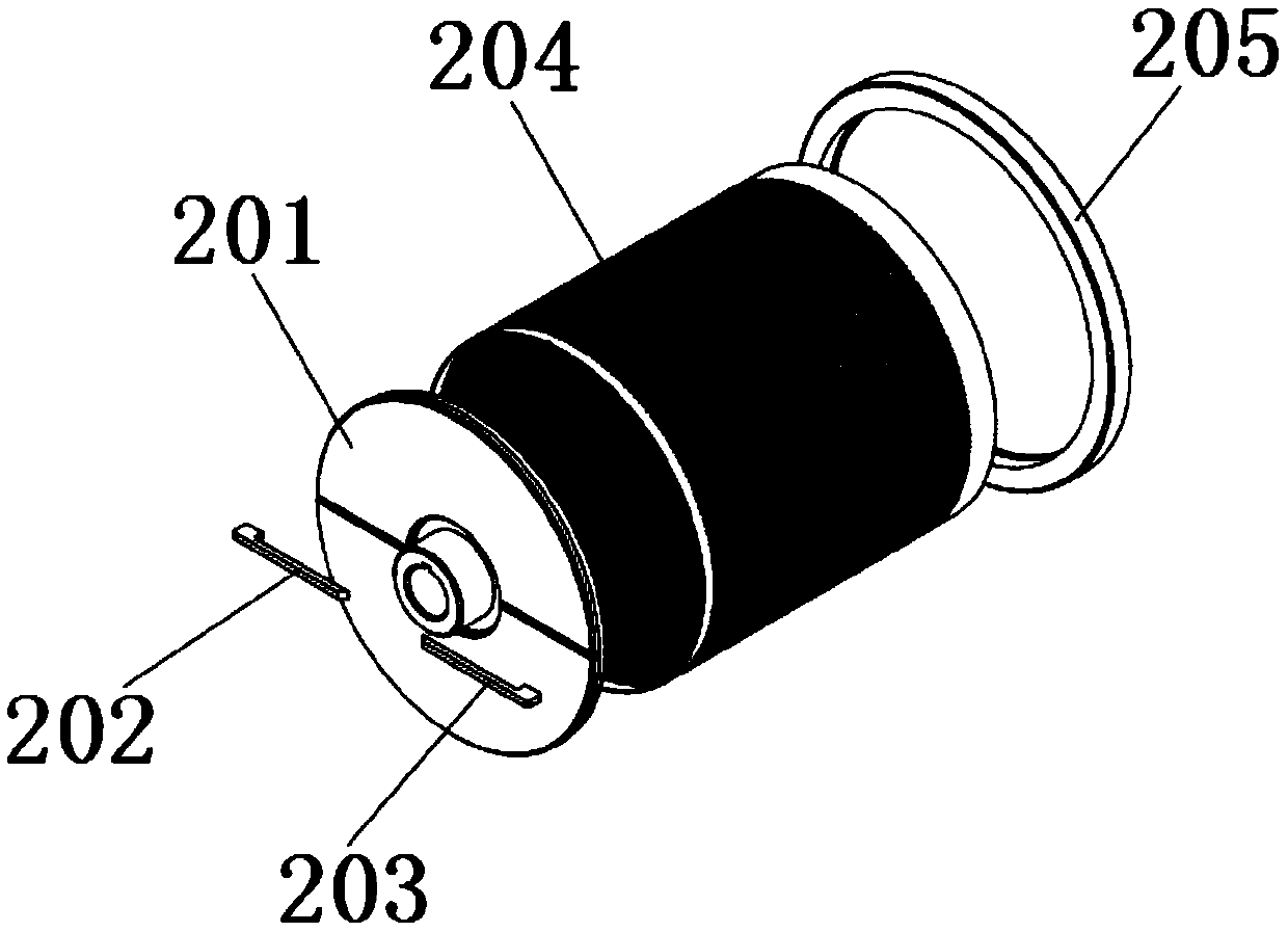 Rotor screen preparing device