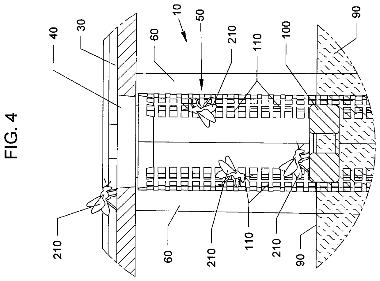 Division board hanging feeder