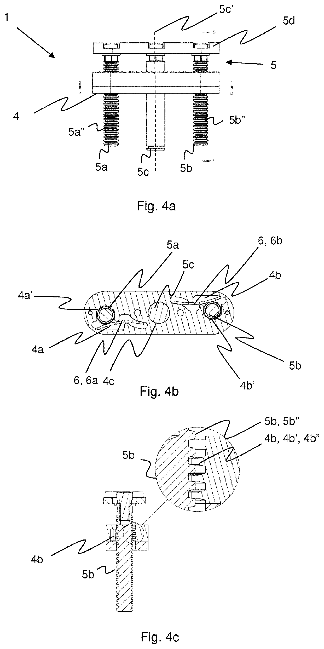 Adjusting device for an adjustable rest for a rifle stock