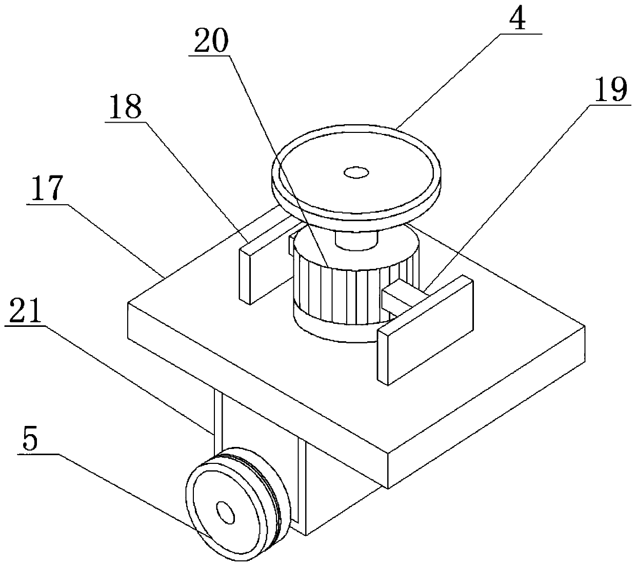 Intelligent AGV warehousing robot