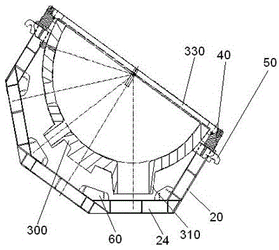 A polyhedral structure for the lower head