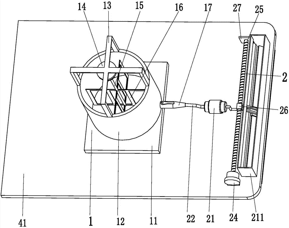 Automatic joint filling equipment for grass-planting brick road paving of building of green city