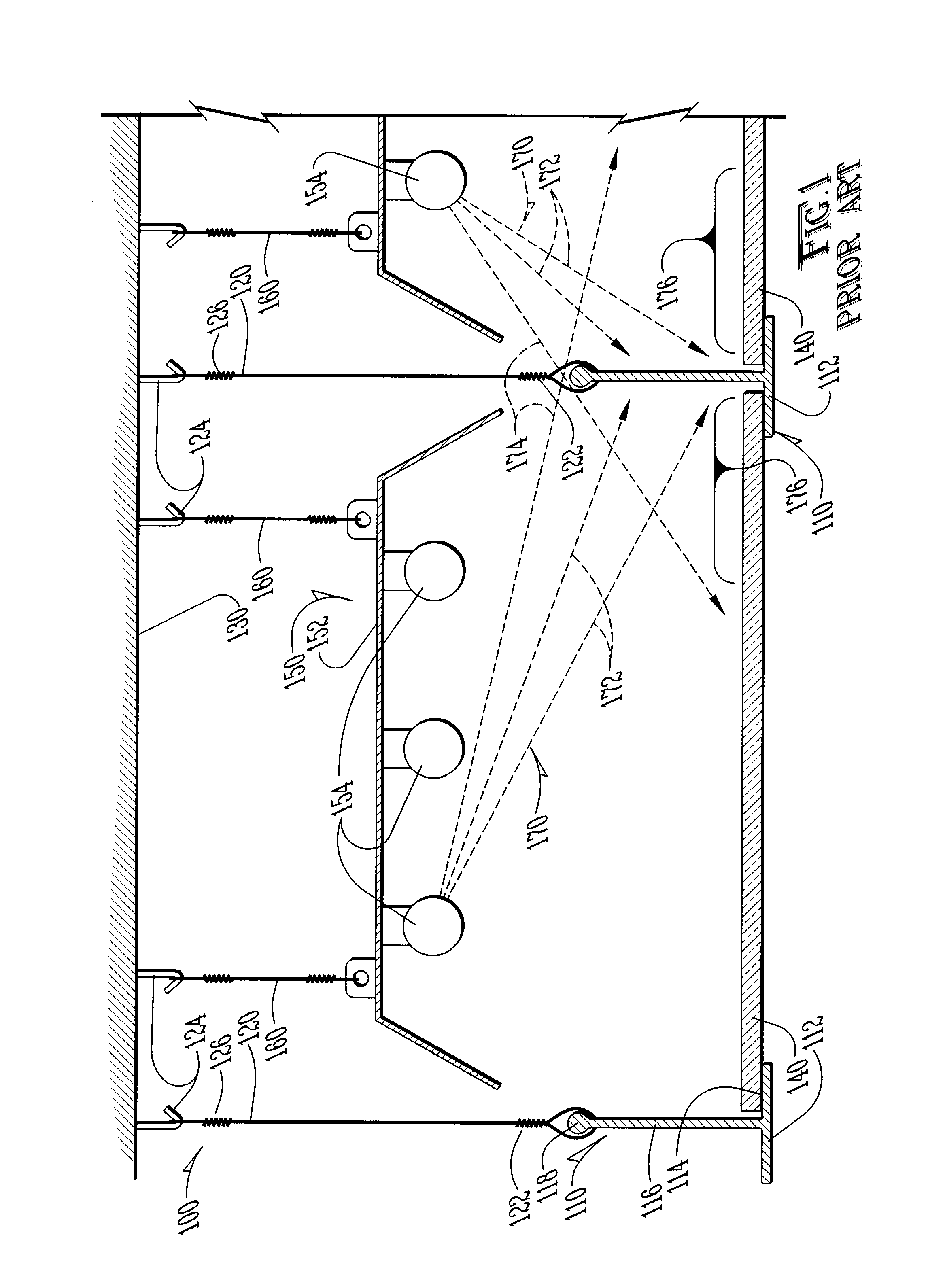 Method and system for creating an illusion of a skylight