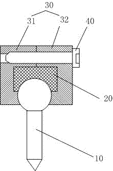 Medical yoke type inner ball joint micro contact plate screw system