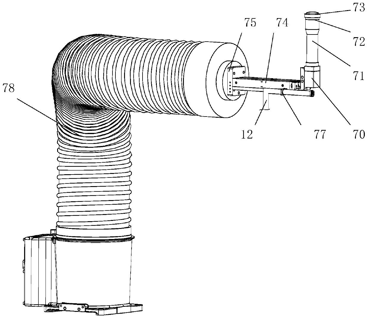 Tool damage online and in-situ detection system in clean cutting environment and method