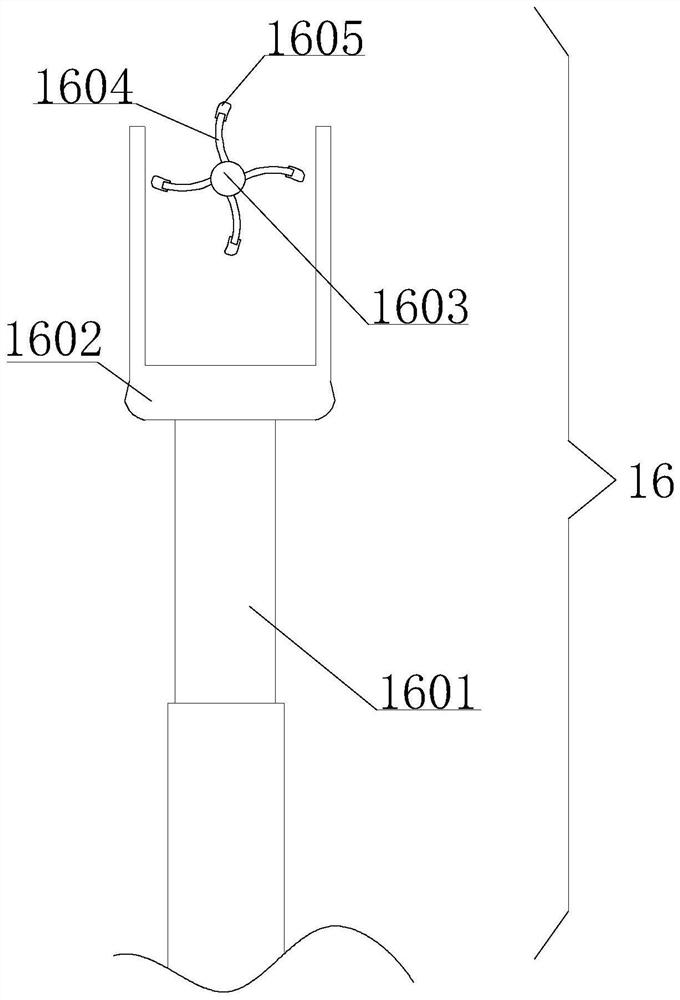 Part conveying device for engineering machinery production and machining