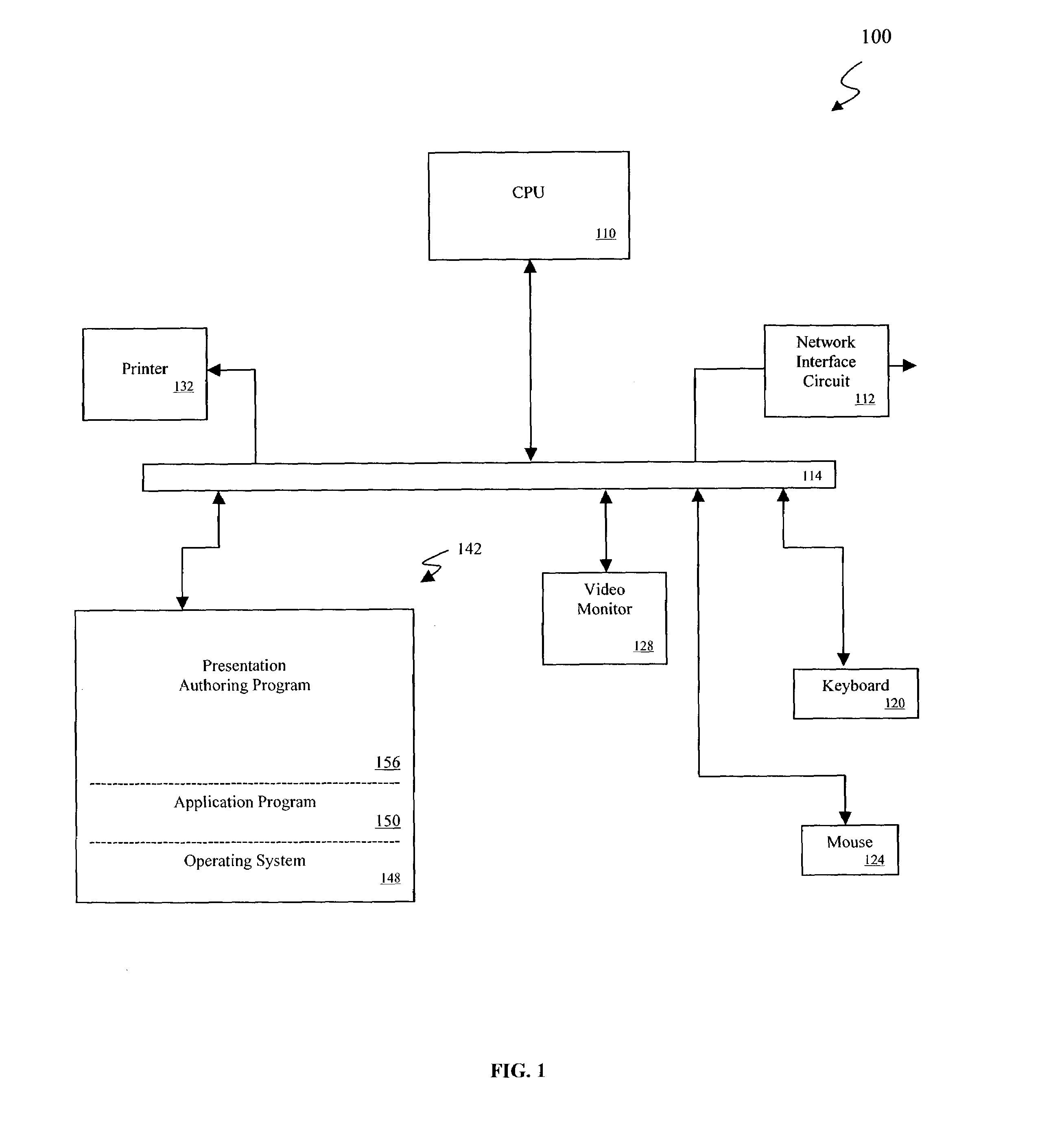 System and method for representation of object animation within presentations of software application programs