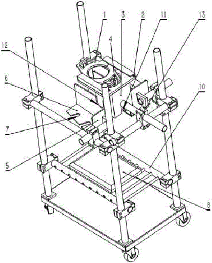 Experiment seat used under electromagnetic radiation environment