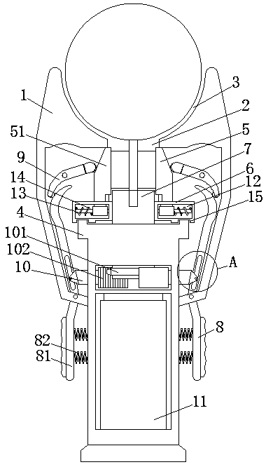 Candied green plum process and hand-held green plum pedicle removing device applied to candied green plum process