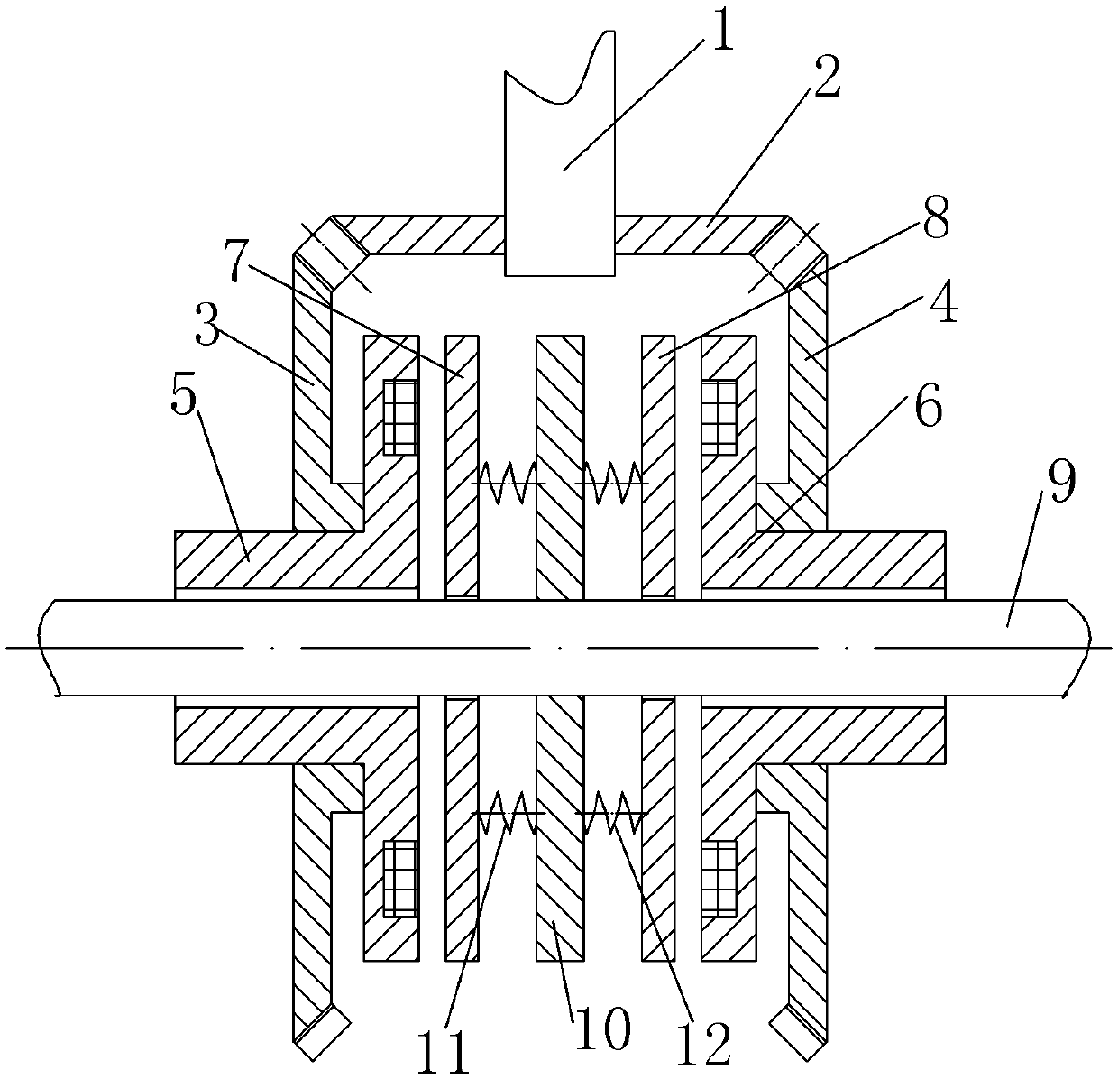 Reversible electromagnetic clutch