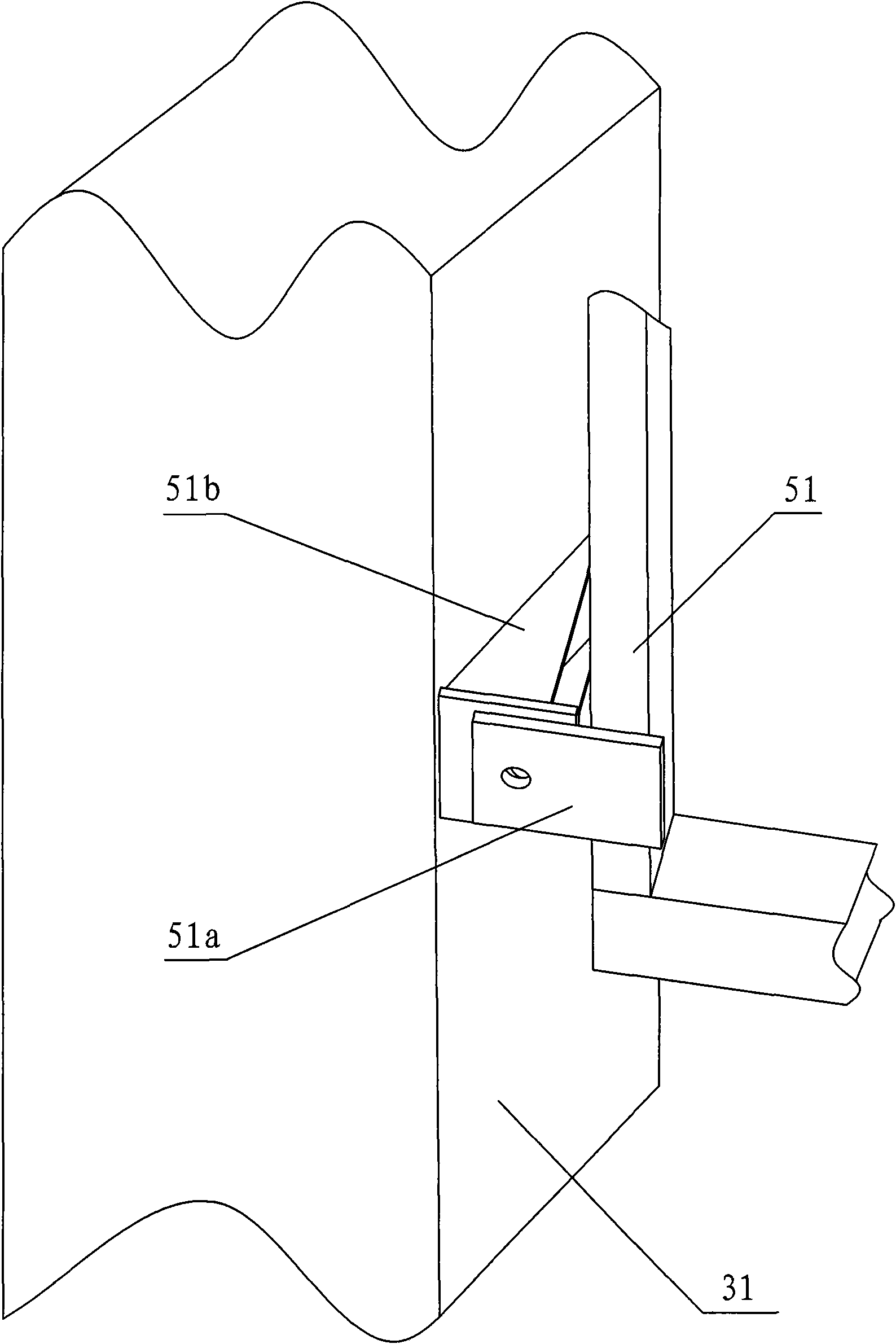 Multilayer telescopiform expanding three-dimensional stage