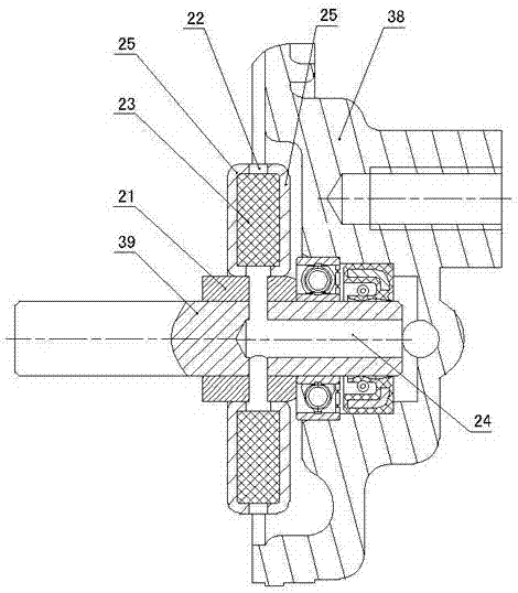 Handheld four-travel engine lubrication system