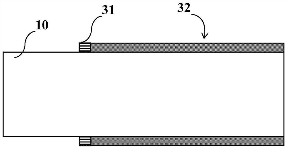 Method for processing end part of cable wave-proof sleeve and cable assembly