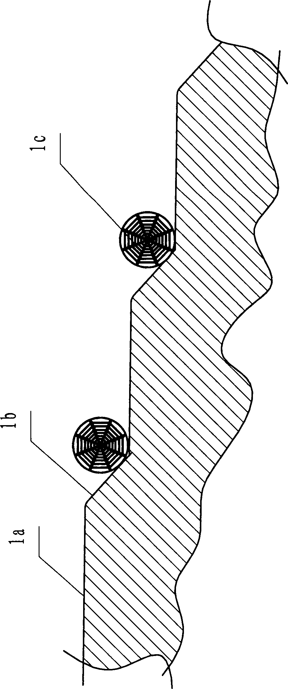 Channel slope-changing power generation method