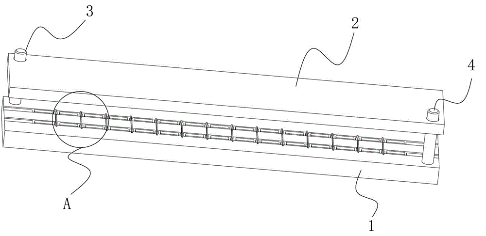 E-shaped magnetic core gum application tool