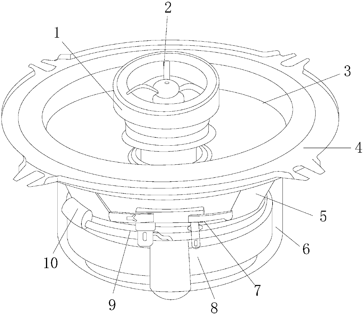 Shock-proof automobile sound box