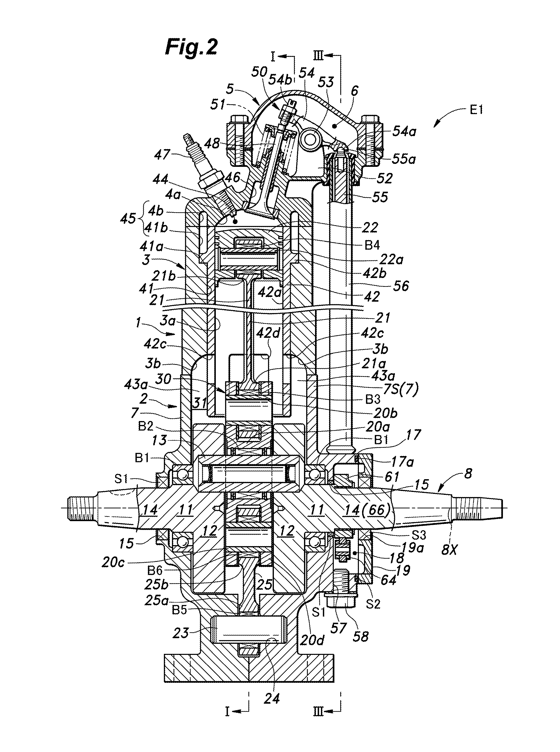 Two-stroke engine with fuel injection