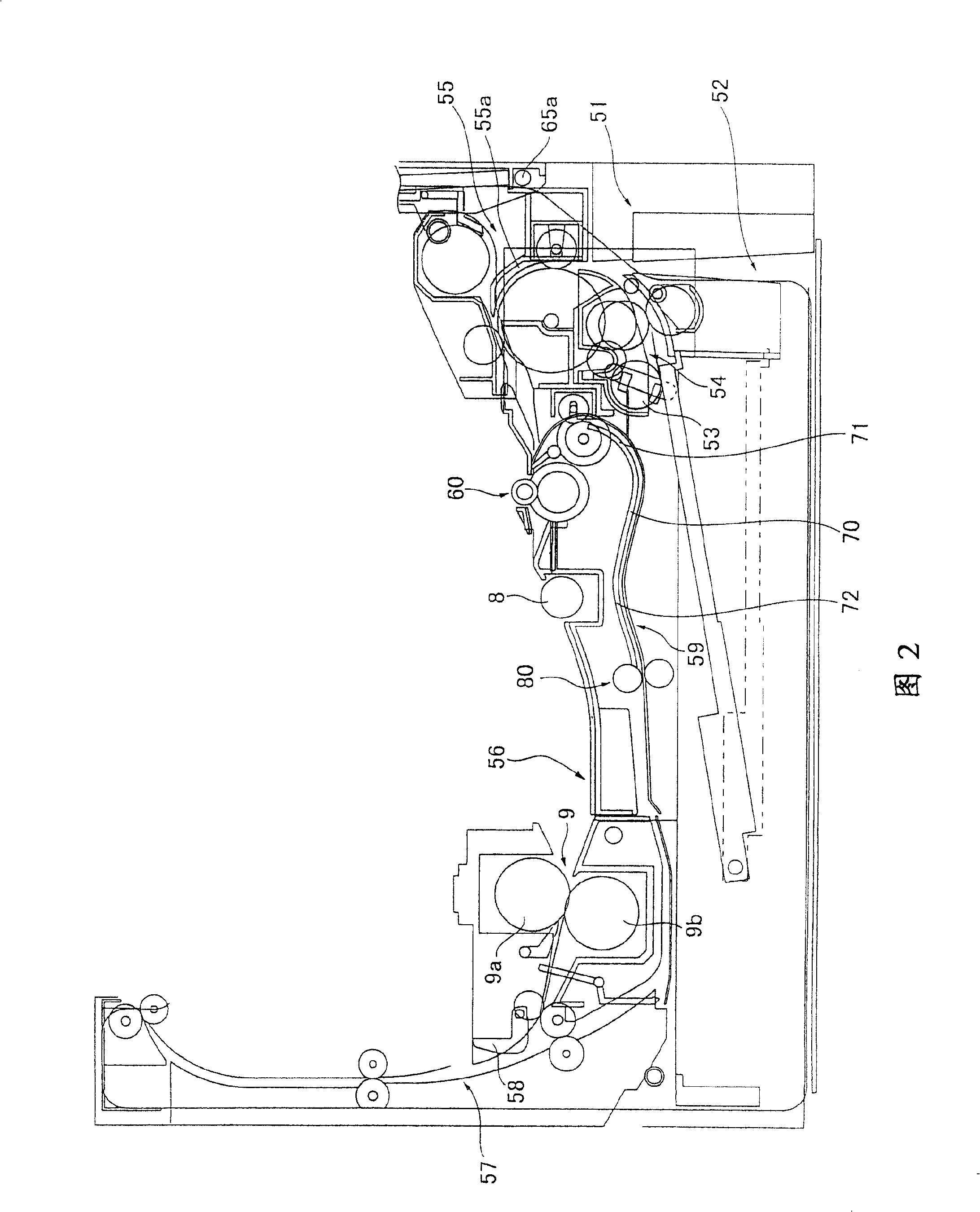 Sheet transport mechanism for image forming device