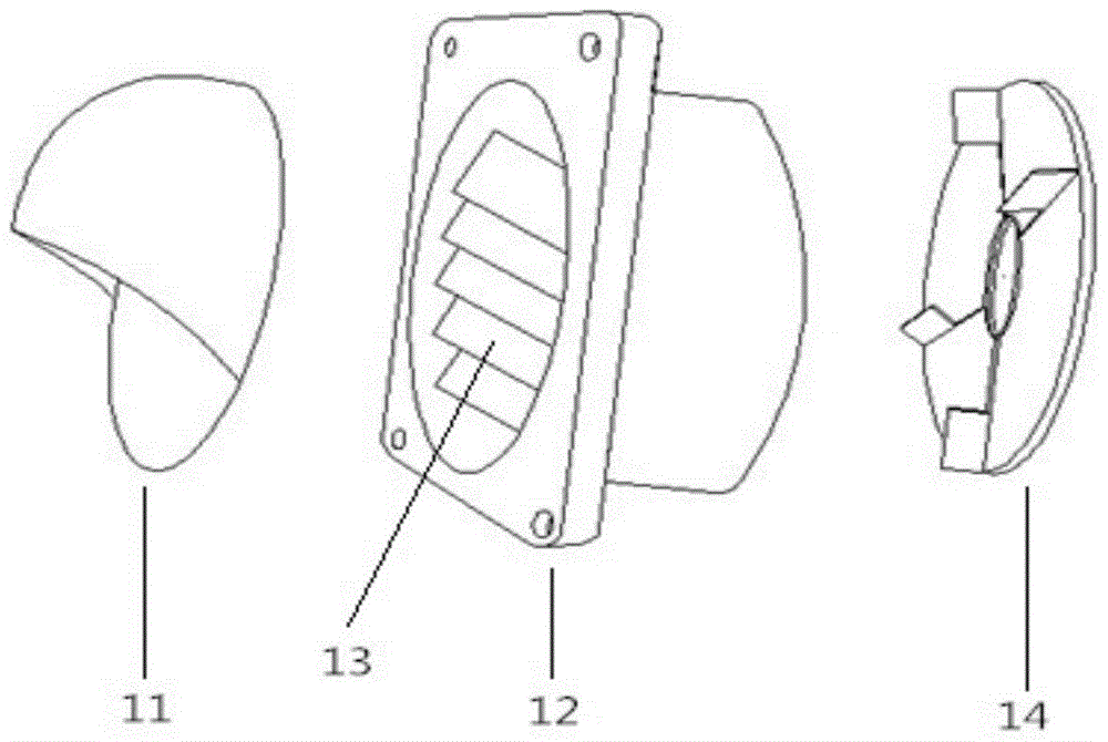 An external fresh air introduction device