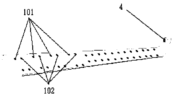 Device and method for monitoring and repairing crack of wing component