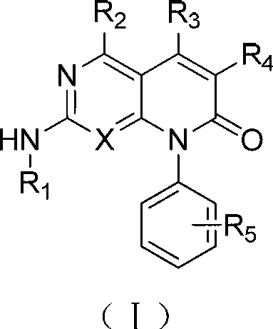 7-oxopyridinopyrimidine compound as well as medicinal composition and application thereof