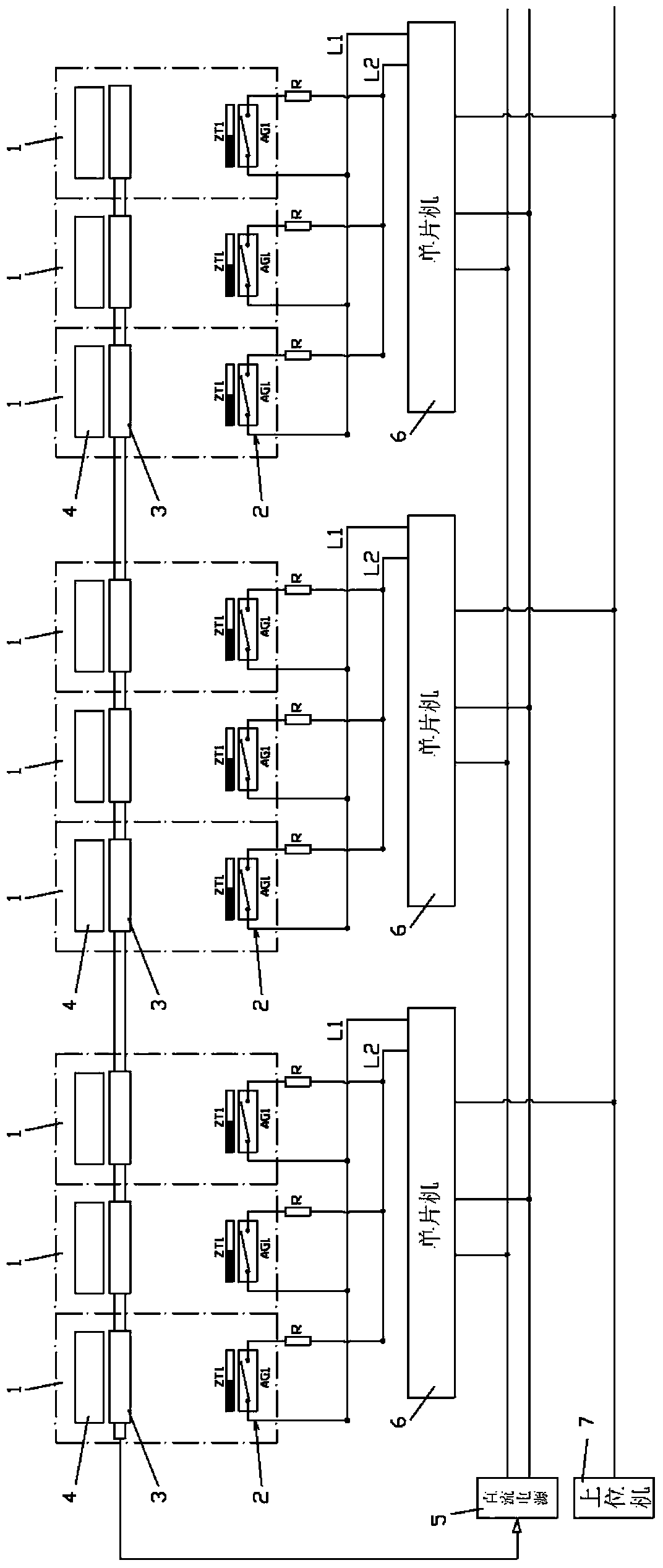 Yield statistic device of textile machine