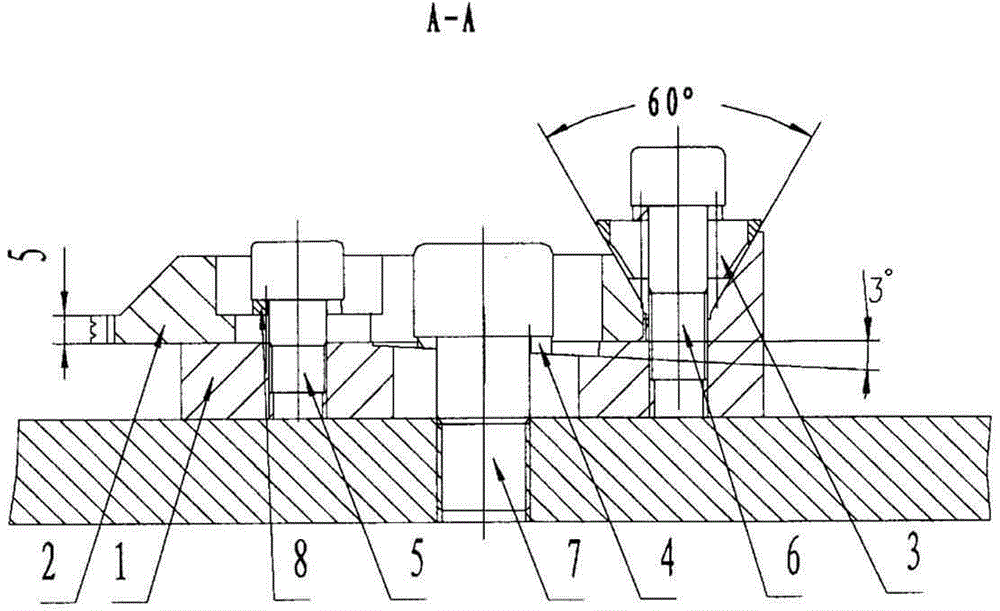 A lateral thruster and positioning method for machining aircraft thin-walled parts