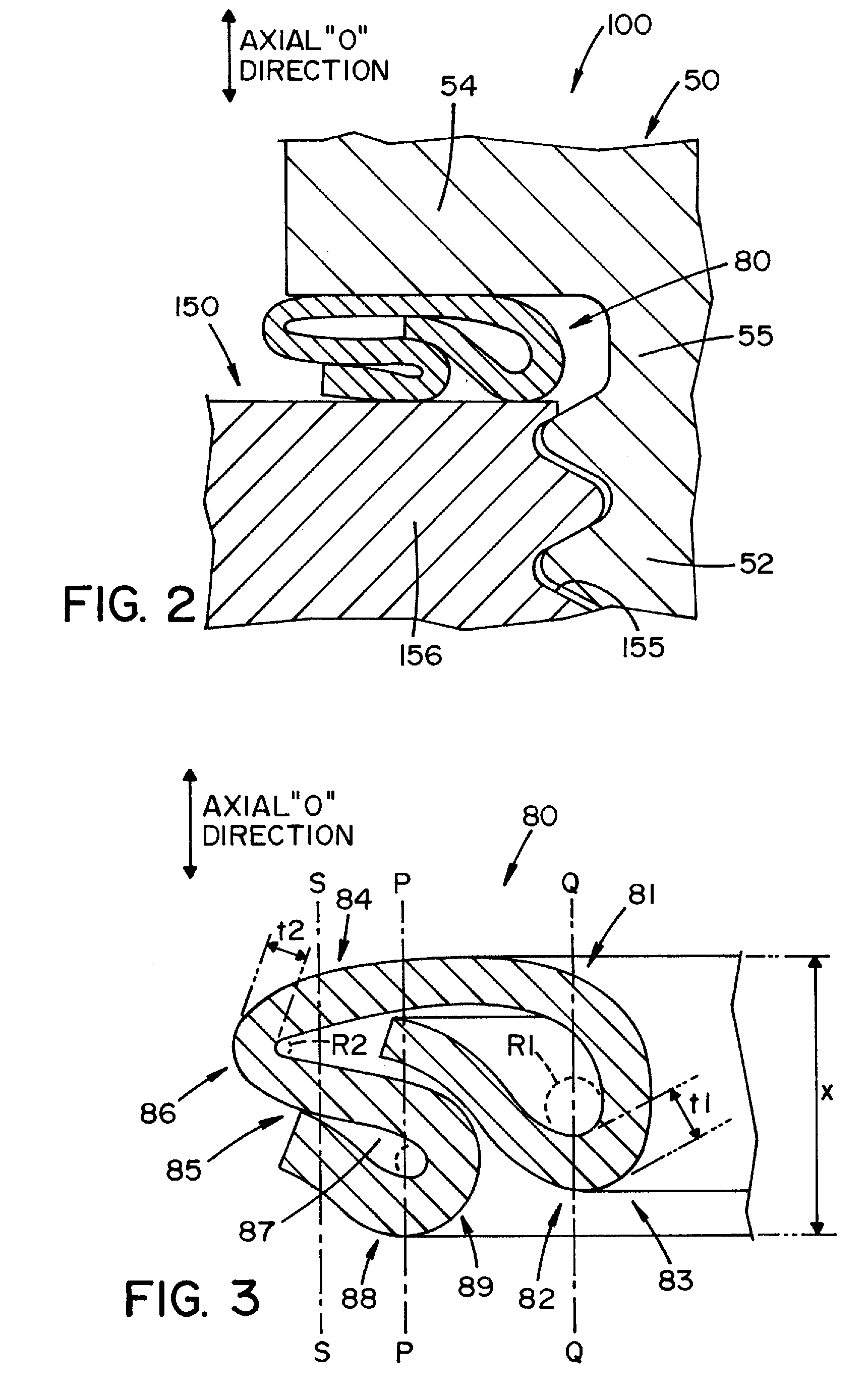 Sealing member for spark plug