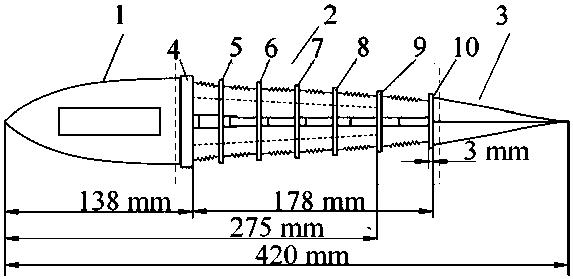 A tensioning integral swing propulsion mechanism