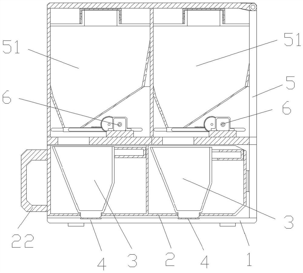 Material receiving and weighing mechanism, seasoning machine and control method thereof