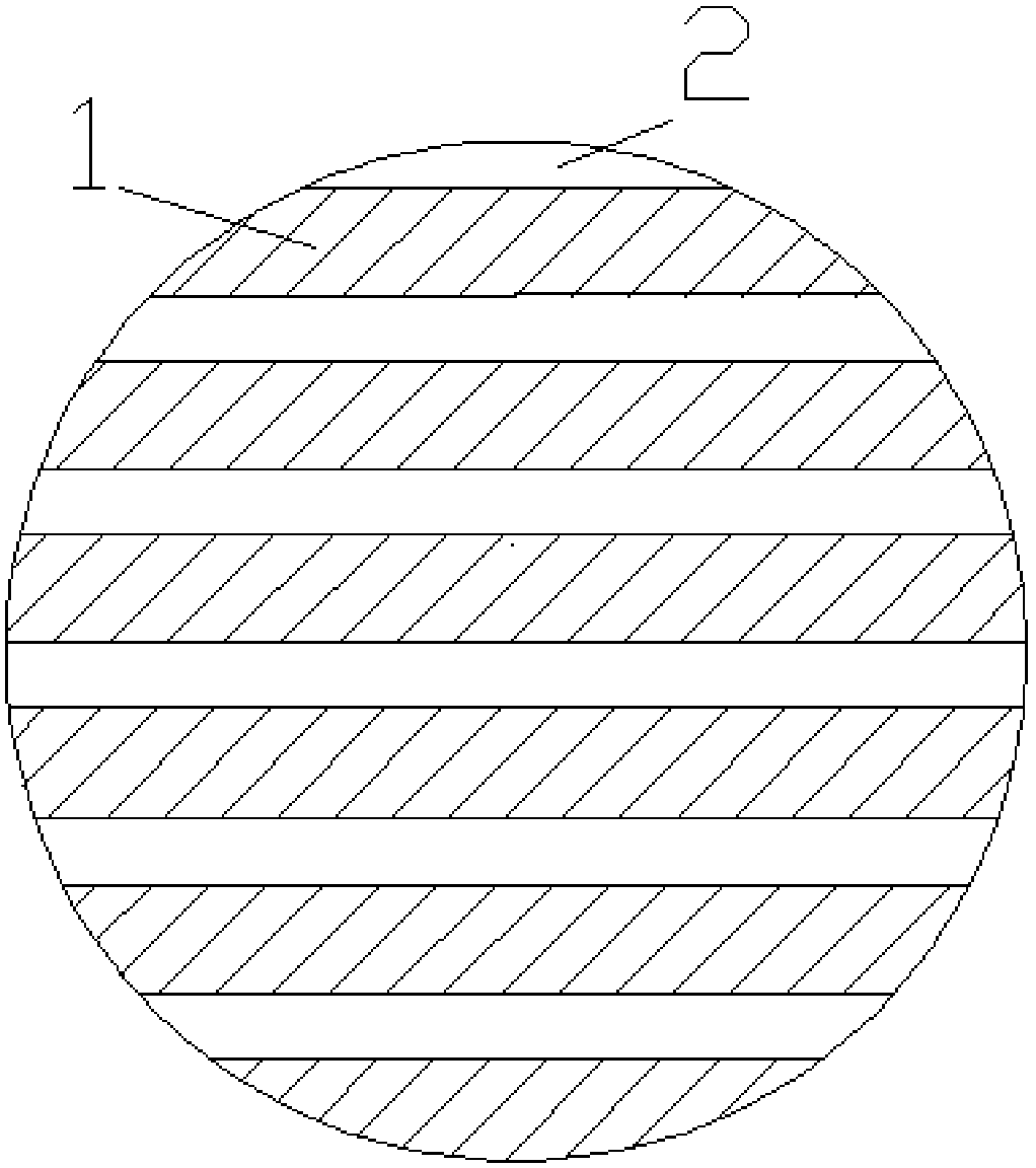 Method for coating diamond-like film on the surface of zinc sulfide substrate and zinc sulfide plate with diamond-like film