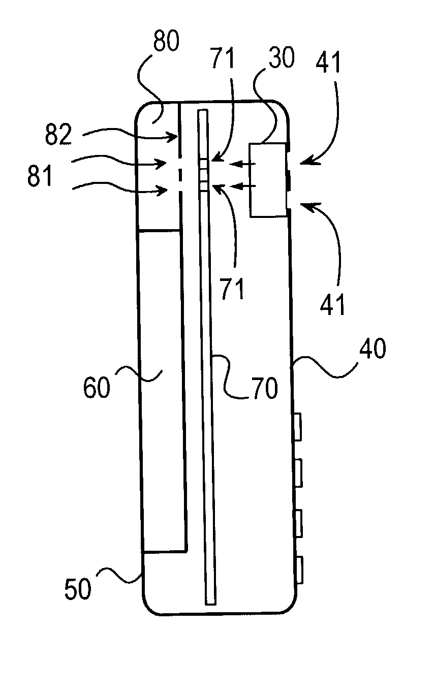 Method for improving acoustic properties of a terminal device and a terminal device