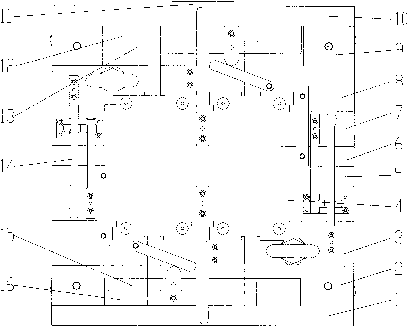 Pipe fitting stack mold