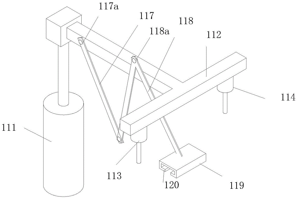 Feeding mechanism of flax hackling machine