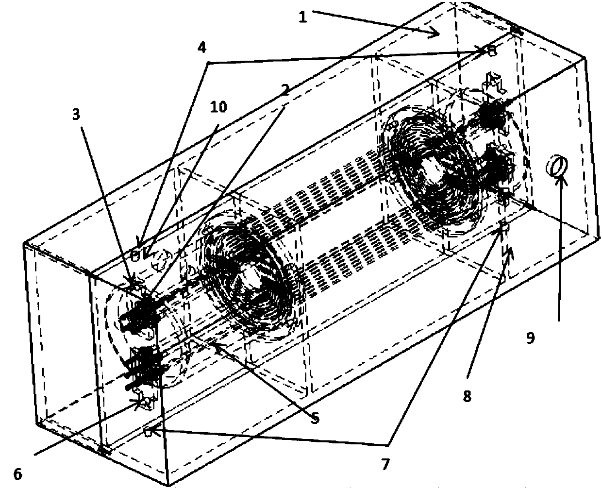 Electrolytic cell for over-oxidation potential water generator