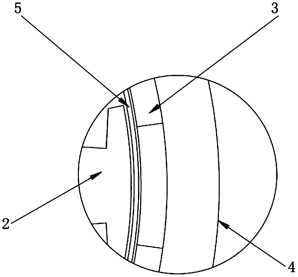 Rotor sheath of external rotor permanent magnet motor