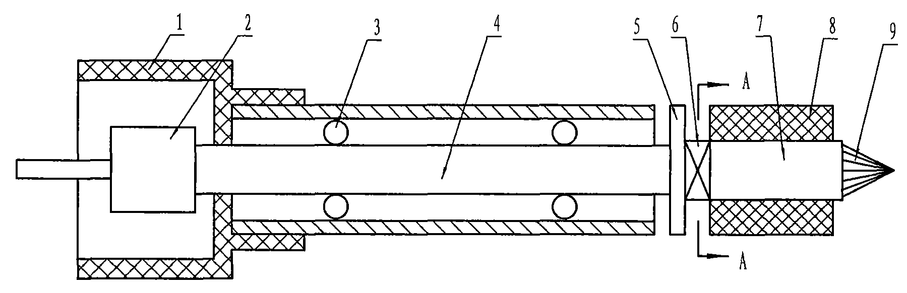 Cotton feeding roller component for rotor spinning machine