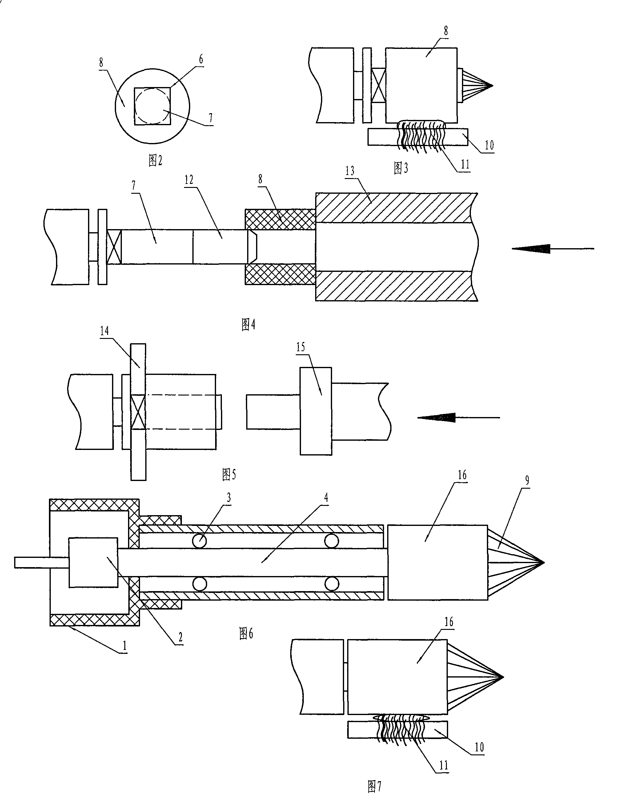 Cotton feeding roller component for rotor spinning machine