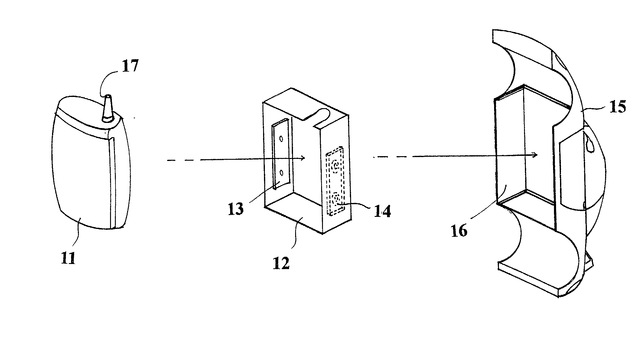 Cellular phone ornament structure