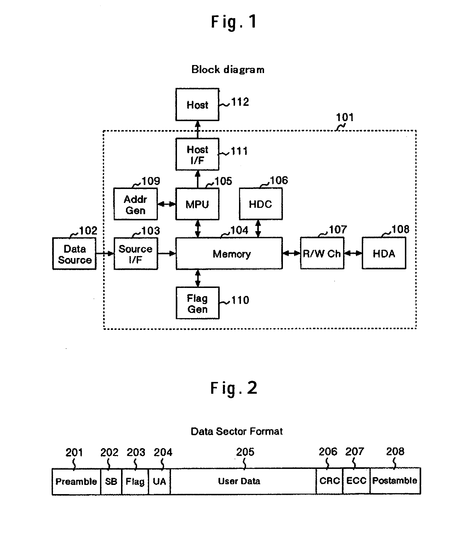 Write/read apparatus to control overwriting