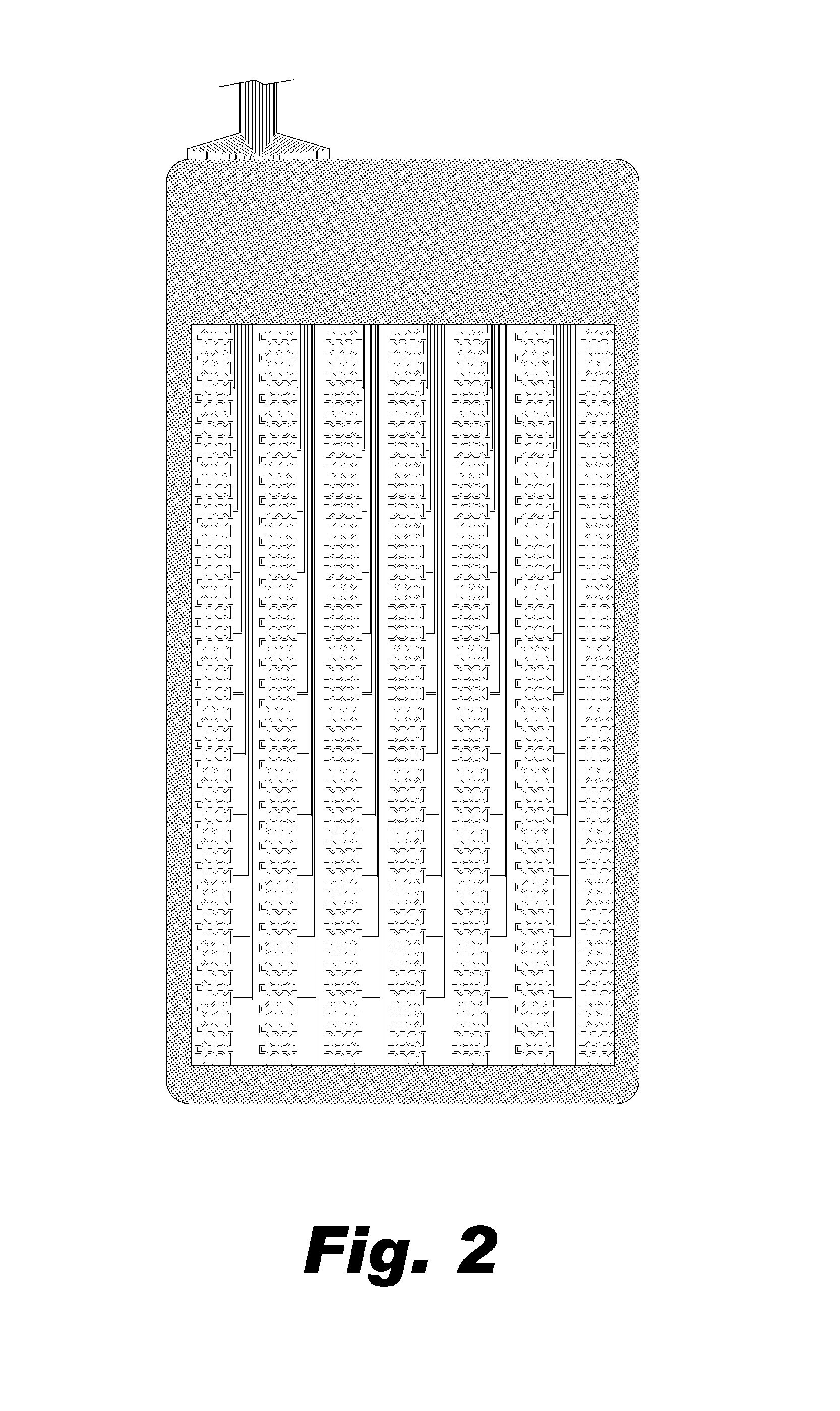 Bridging structure for signal transmission of touch panel