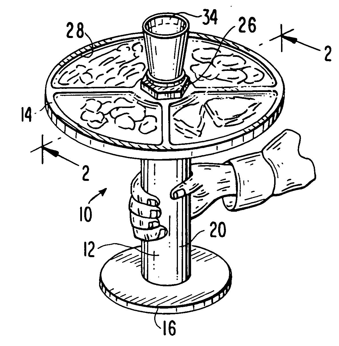 Plate stand