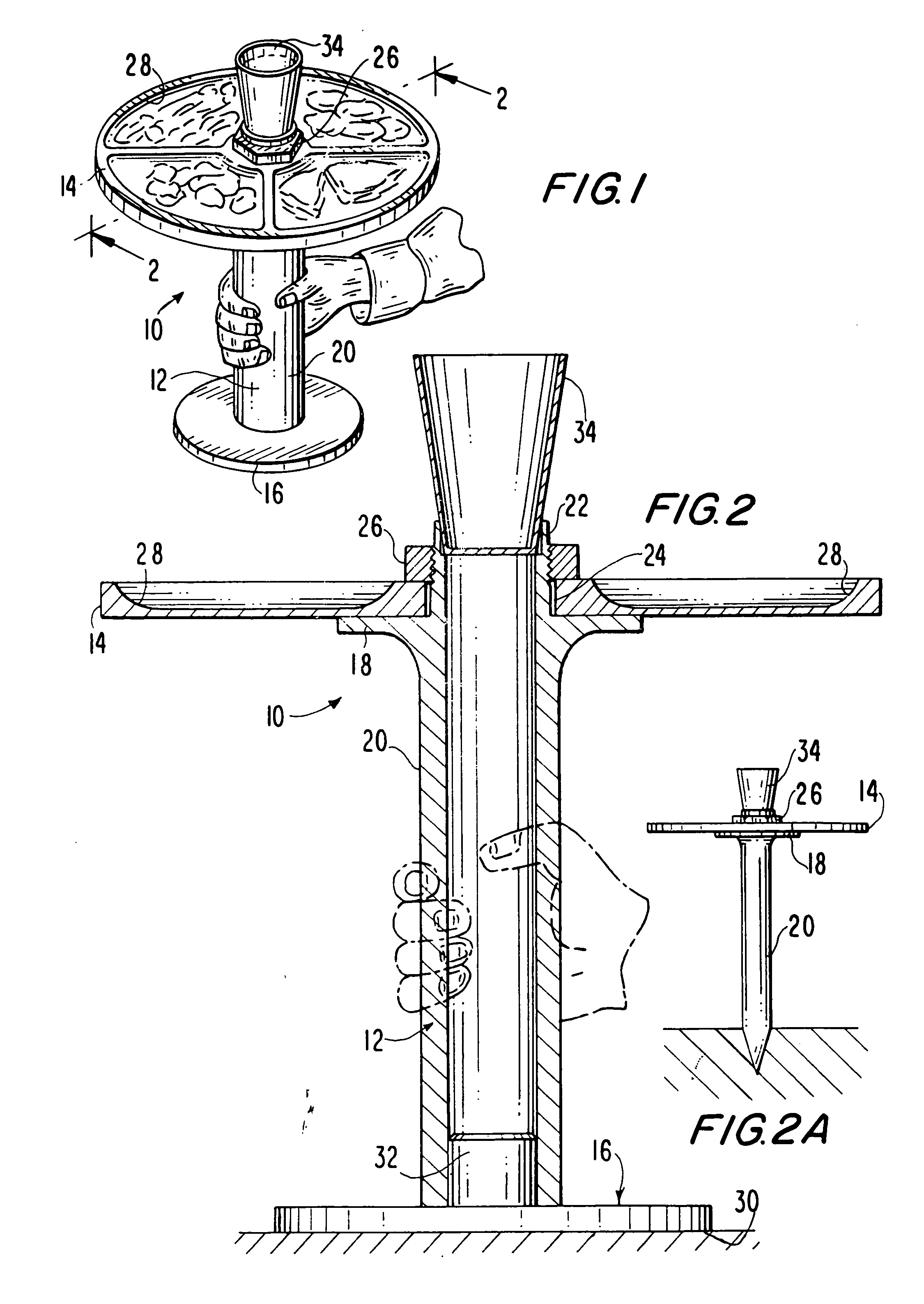 Plate stand