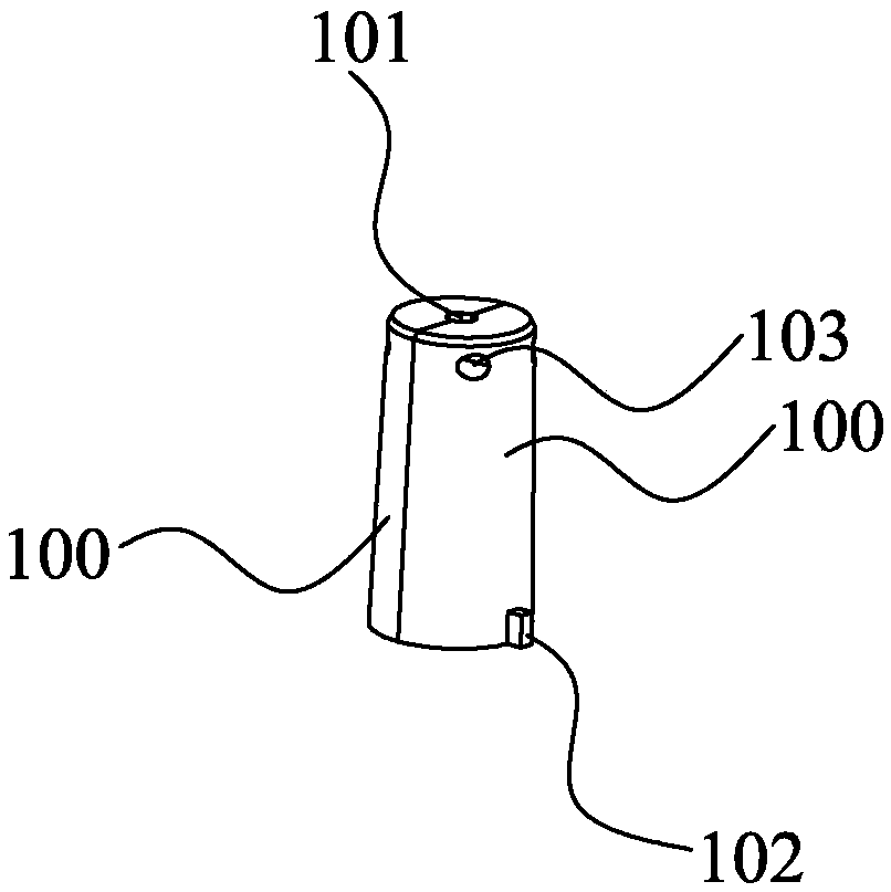 Inverted hook formation structure and formation method of product