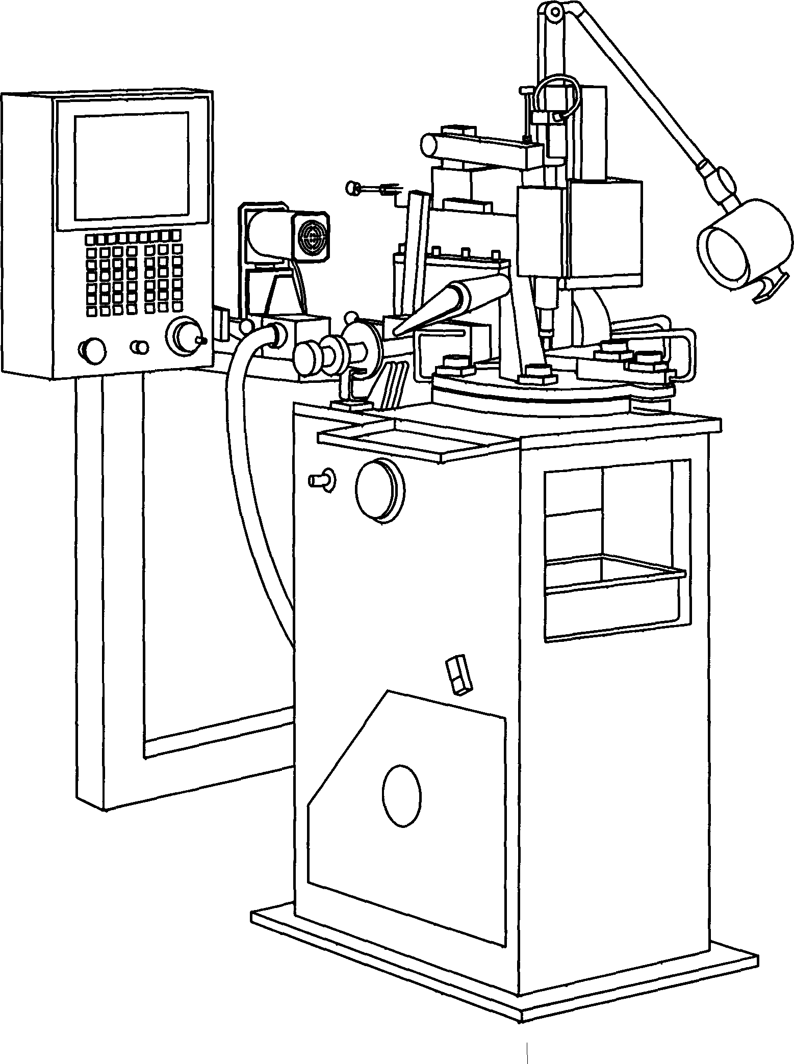 Self-bonded coil forming machine and process