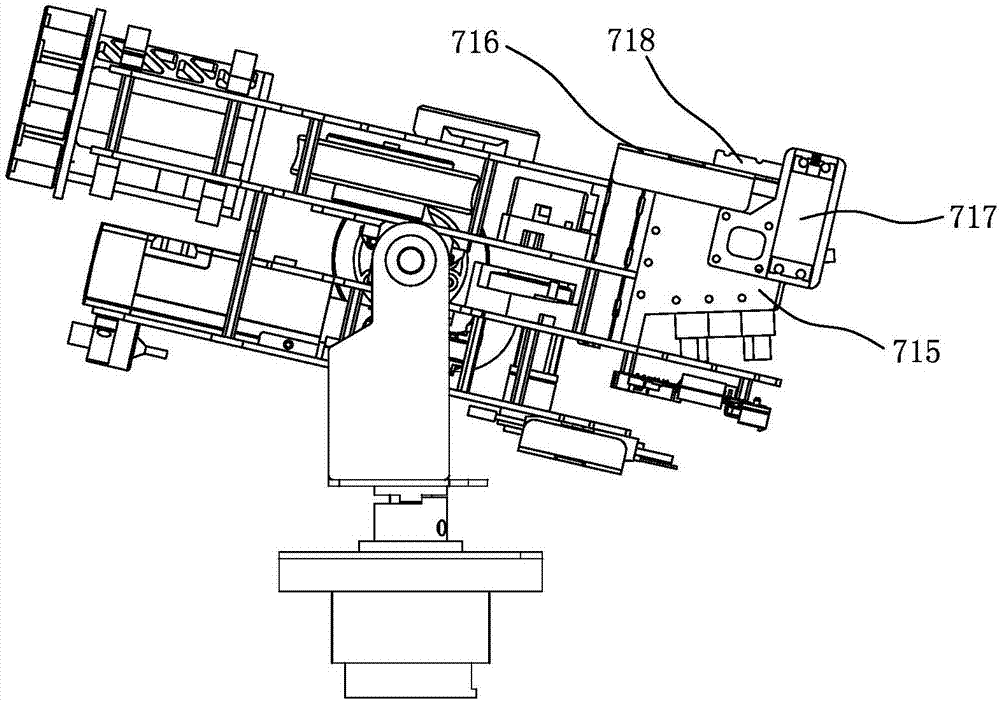 Robot shooting device