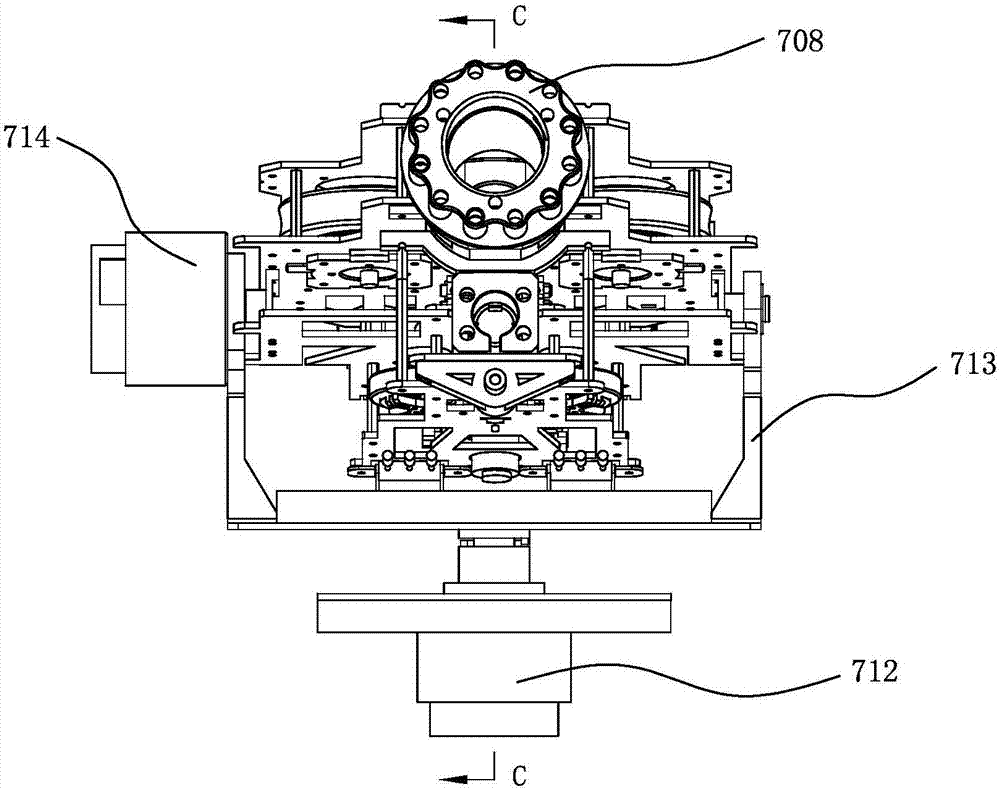 Robot shooting device