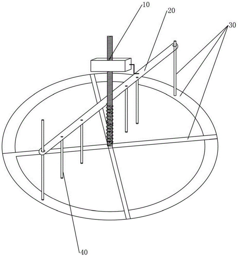 Apparatus used for soil sampling and moisture measuring in drip irrigation tests