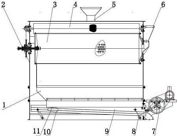 Mung bean peeling machine