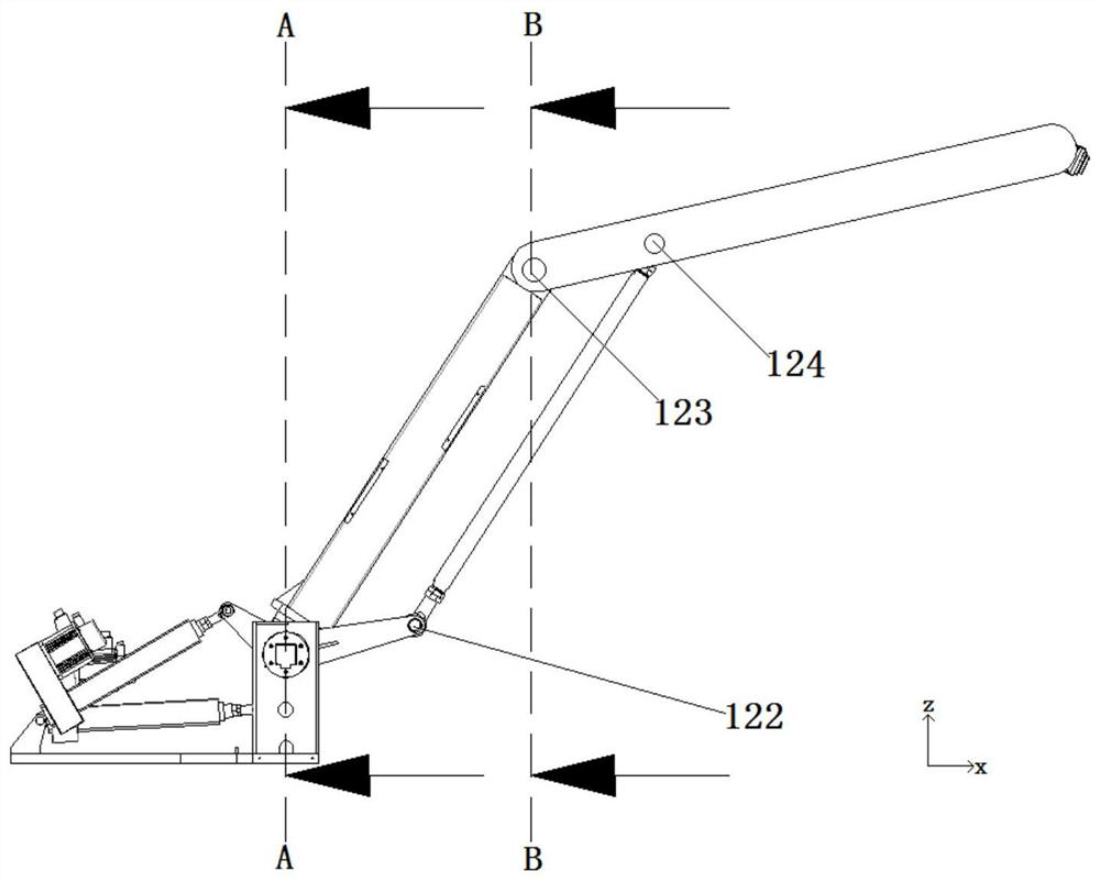 A multi-axis robotic arm with electric gripper